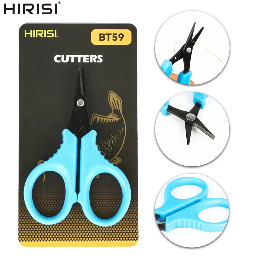 Hirisi BT59: Alicates cortahilos de línea trenzada acero inox - imagen 2