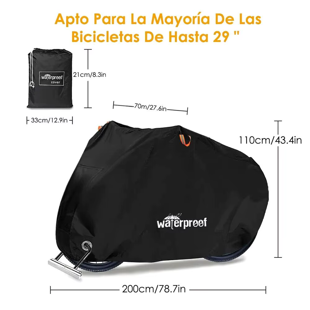 Funda impermeable anti-UV y resistente para bicicleta de montaña - imagen 5