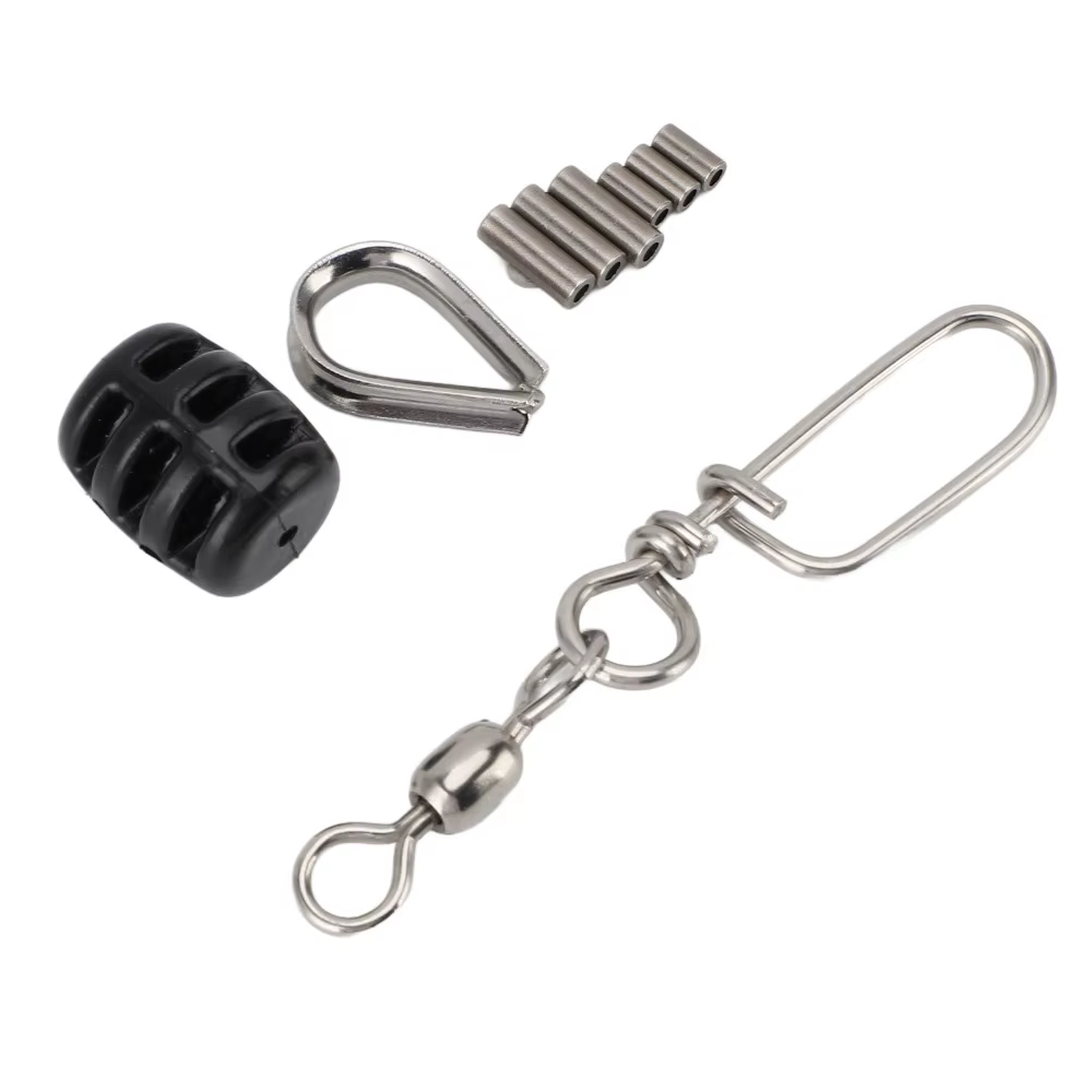 Kit Topes Downrigger Acero Inoxidable con Girador Grillete 360º - imagen 5