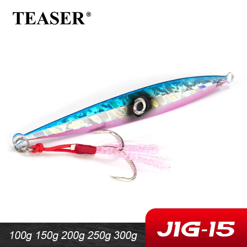 Jigbait TEASER J15 para Jigging Lento – Mar y Agua Salada - imagen 3