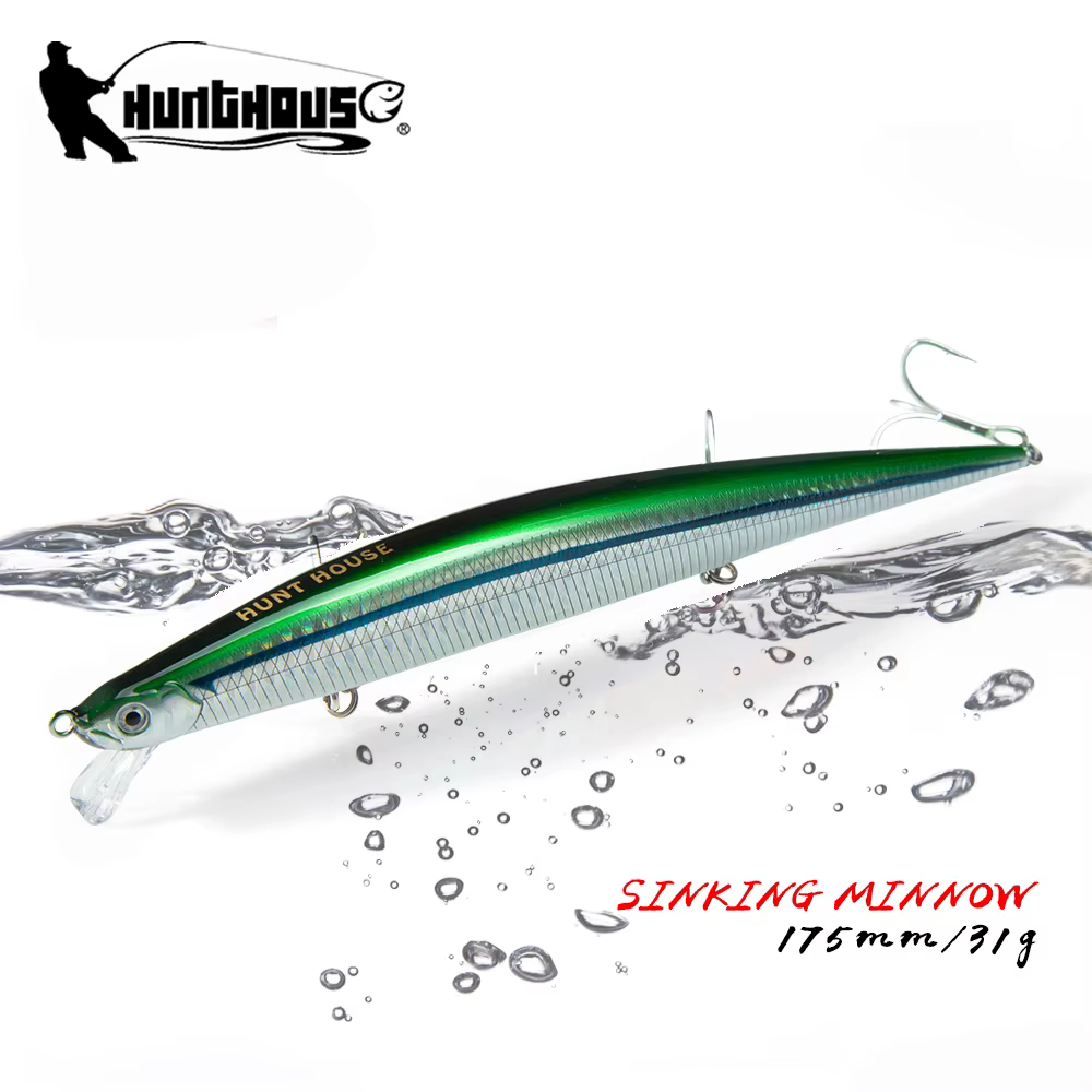 Señuelo Hunthouse Sinking Tide Minnow – Sea Wobber