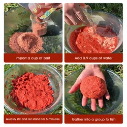 Huashi carnada de invierno para carpa cruciana con peces atrayentes