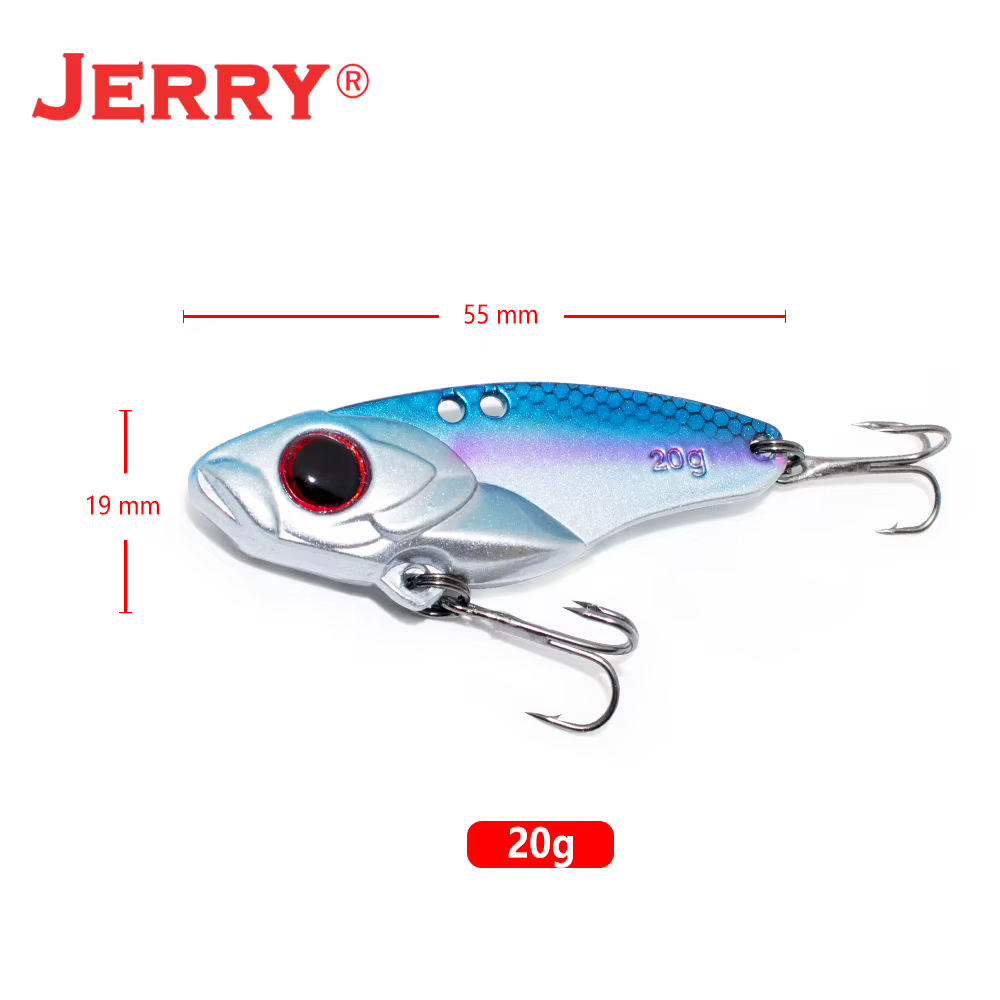Jerry Rattlesnake VIB – Vibrón metálico duro de hundimiento - imagen 2