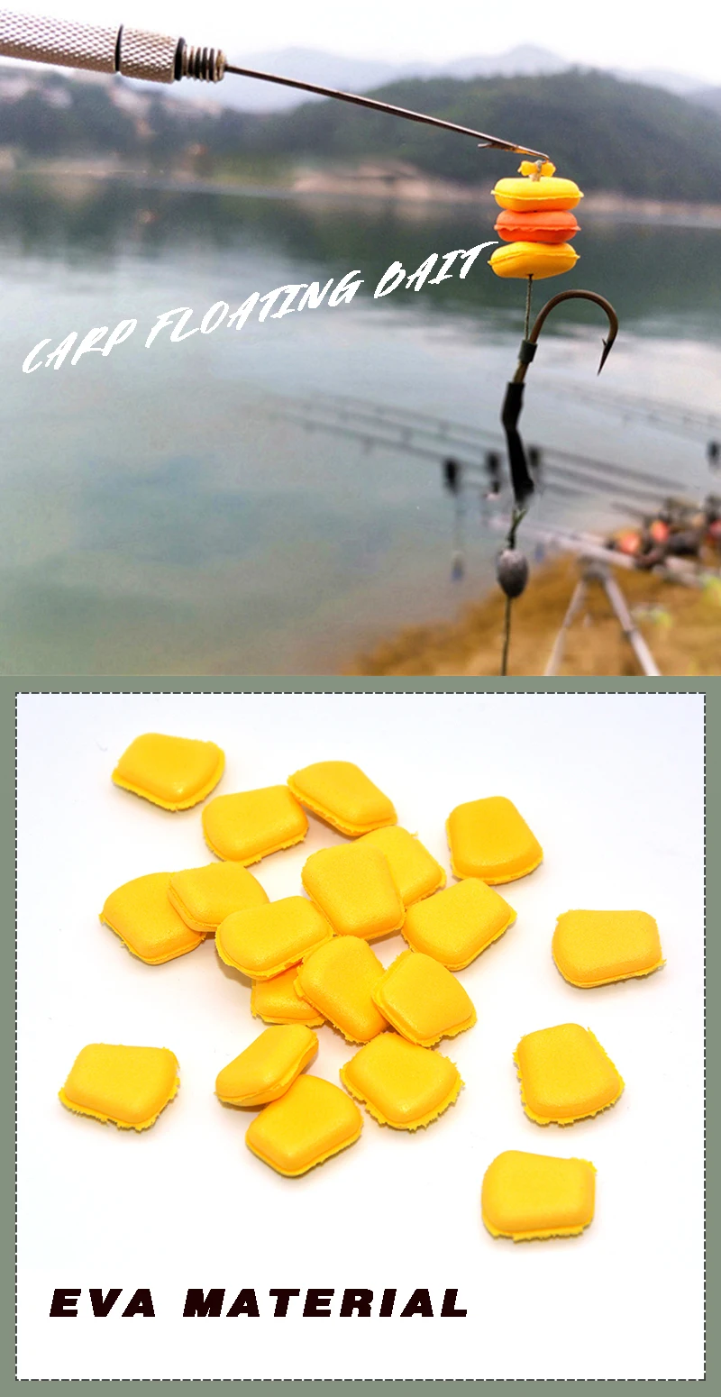 POP-UPS y cebo flotante EVA