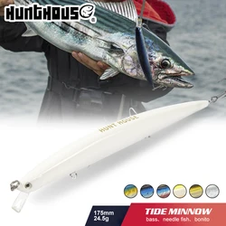 Hunhouse Tide Wobbler pececillo flotante 175mm para lubina y lucio