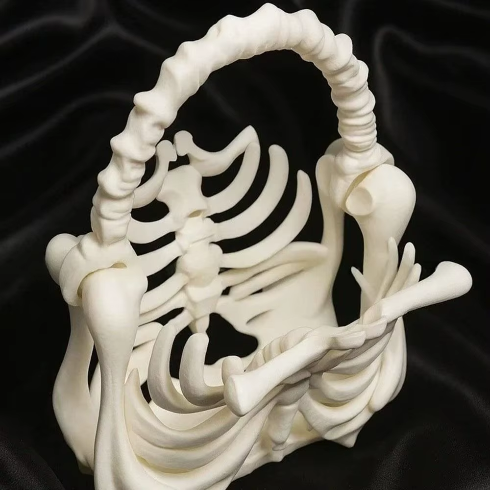 Bolso Torso con Estampado 3D Esqueleto – Diseño Gótico - imagen 3
