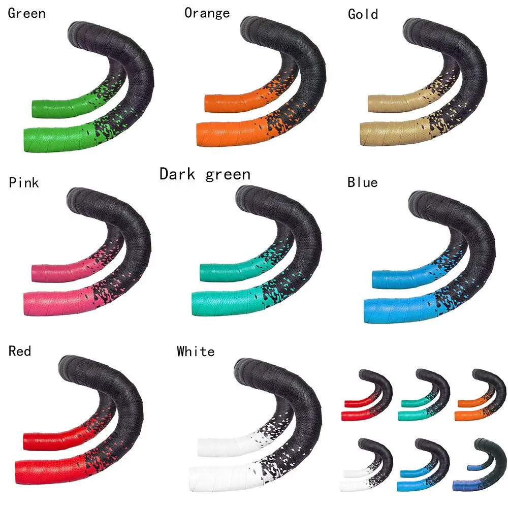 Cinta de manillar PU EVA antivibración para bicicleta - imagen 4