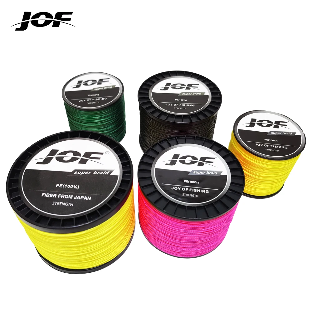 Sedal trenzado JOF 8X alta resistencia para pesca de carpa - imagen 4