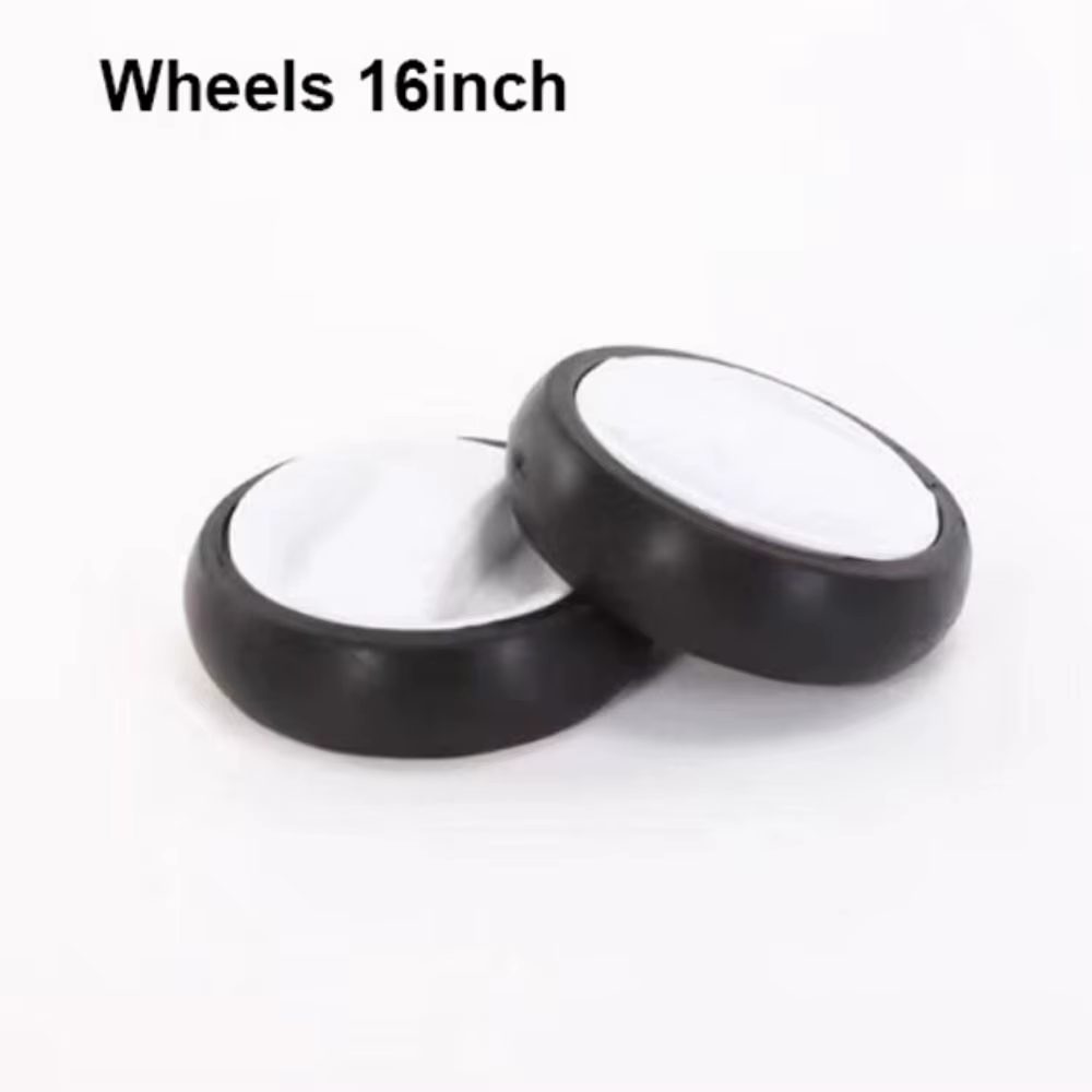 Ruedas auxiliares en forma de T para bicicleta infantil