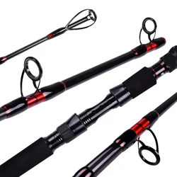 Caña de pescar Mavllos CHALLENGER jigging 3 secciones agua saladacarbono