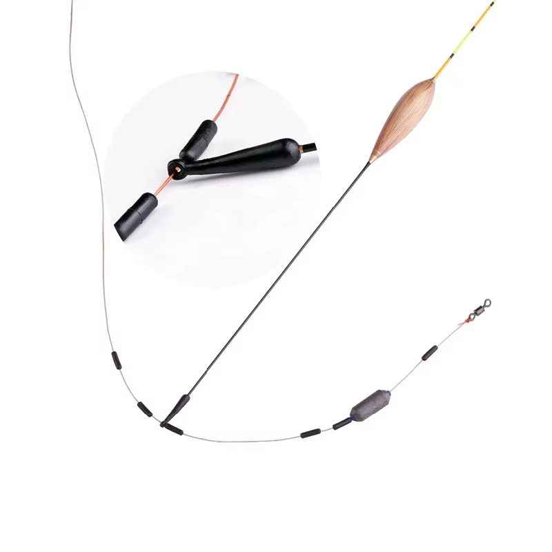 Soporte flotador pesca 3 tallas L M S goma alta calidad - imagen 4