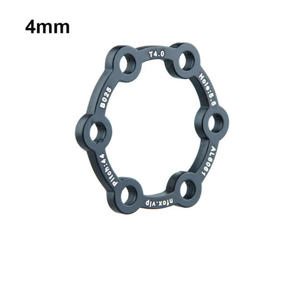 Disc Intermediario Freno Disco MTB 60mm – 6 Agujeros, 44mm Negro