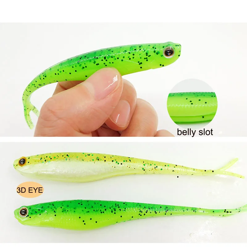 ESFISHING Real Shad – Señuelo silicona jigging para lucio - imagen 5
