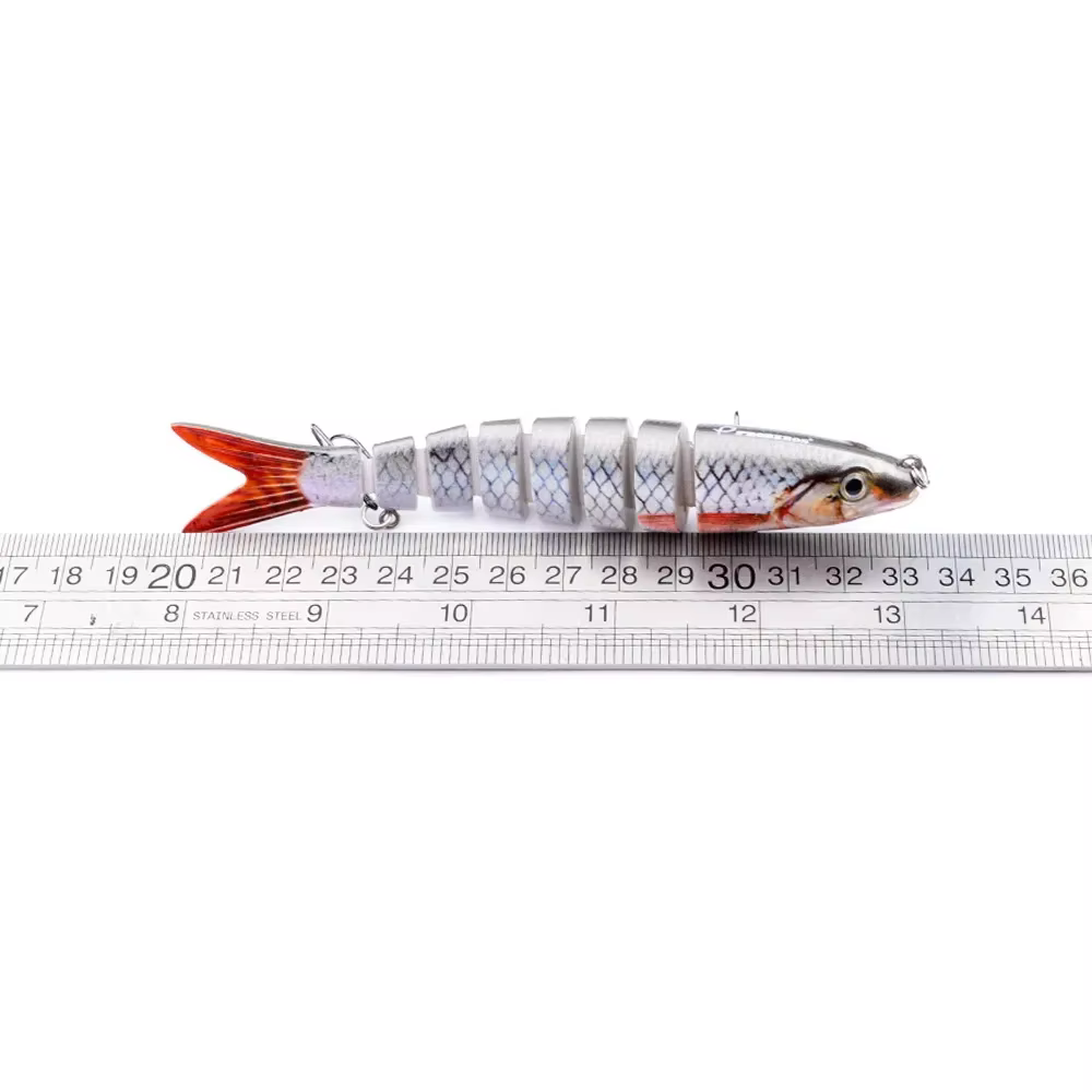 Swimbait multiarticulado realista para lubina – 135mm - imagen 4