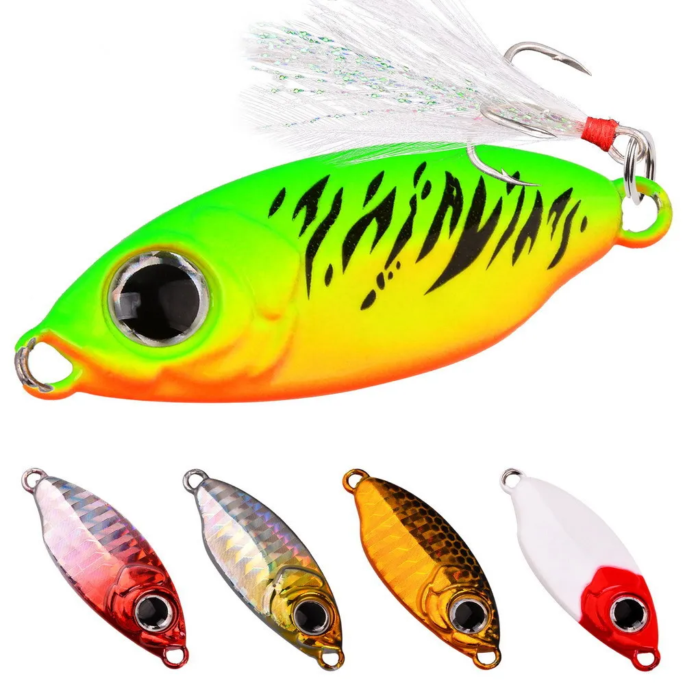 Jigs metálicos en distintos pesos