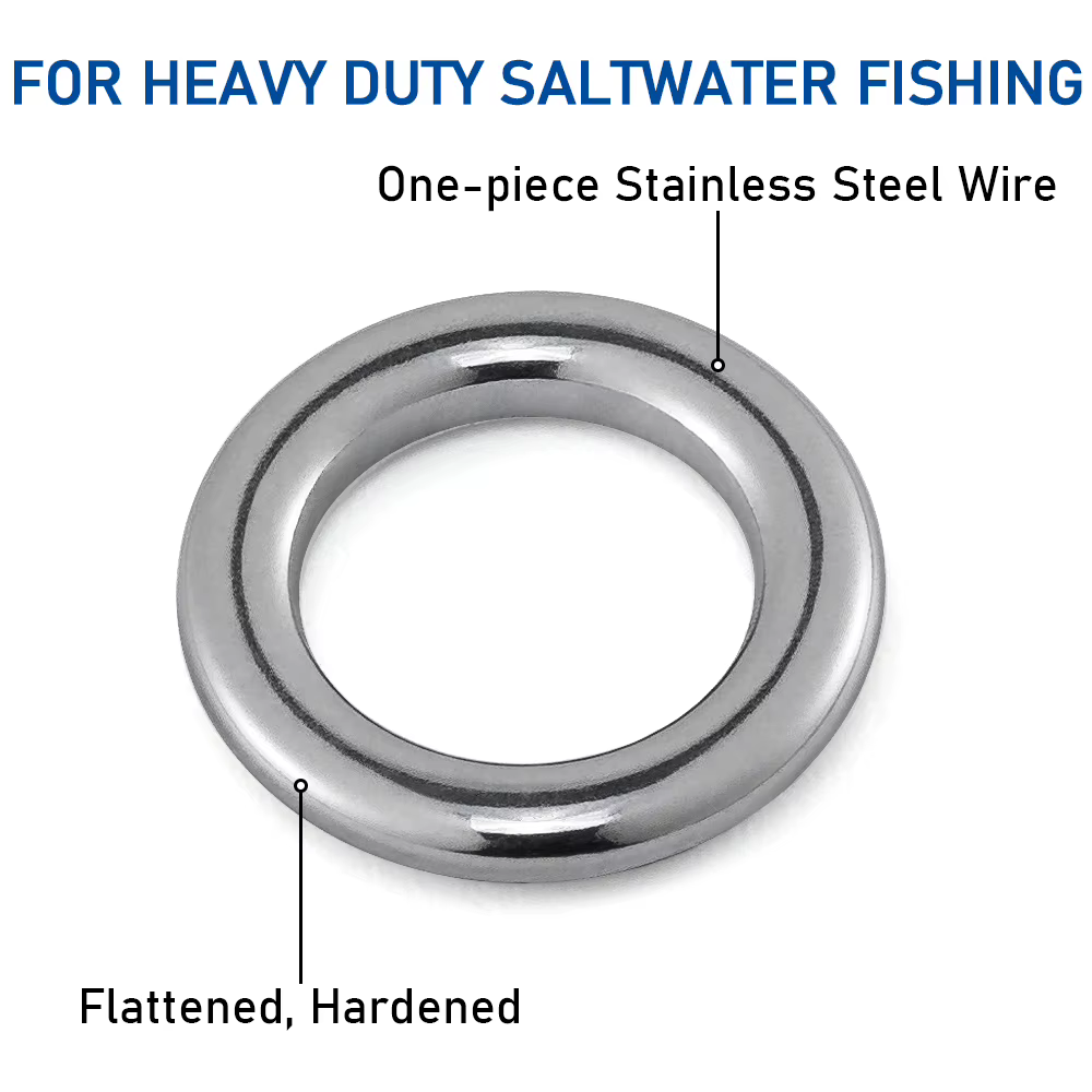 Anillos Sliding Acero Inoxidable para Pesca Marina - imagen 3