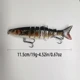 Señuelo Swimbait multiarticulado biónico de hundimiento lento - imagen 4