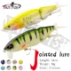 WALK FISH Swimbait articulado para depredadores, wobbler lucio