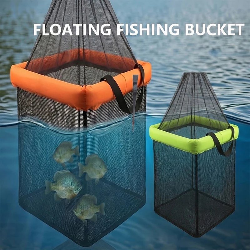 Cesta flotante para peces vivos – Red de secado rápido carpas - imagen 5
