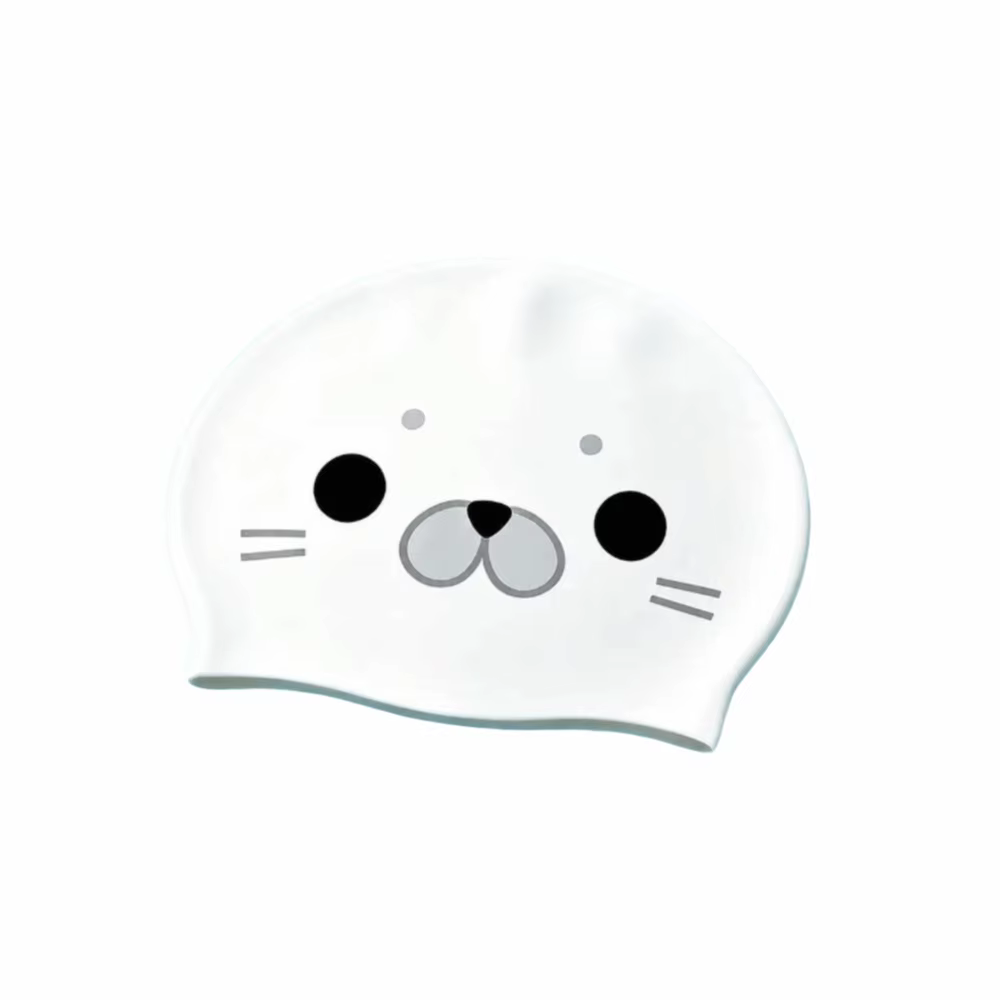 Gorro de Natación de Silicona para Piscina – Capucha Impermeable Estampada - imagen 2