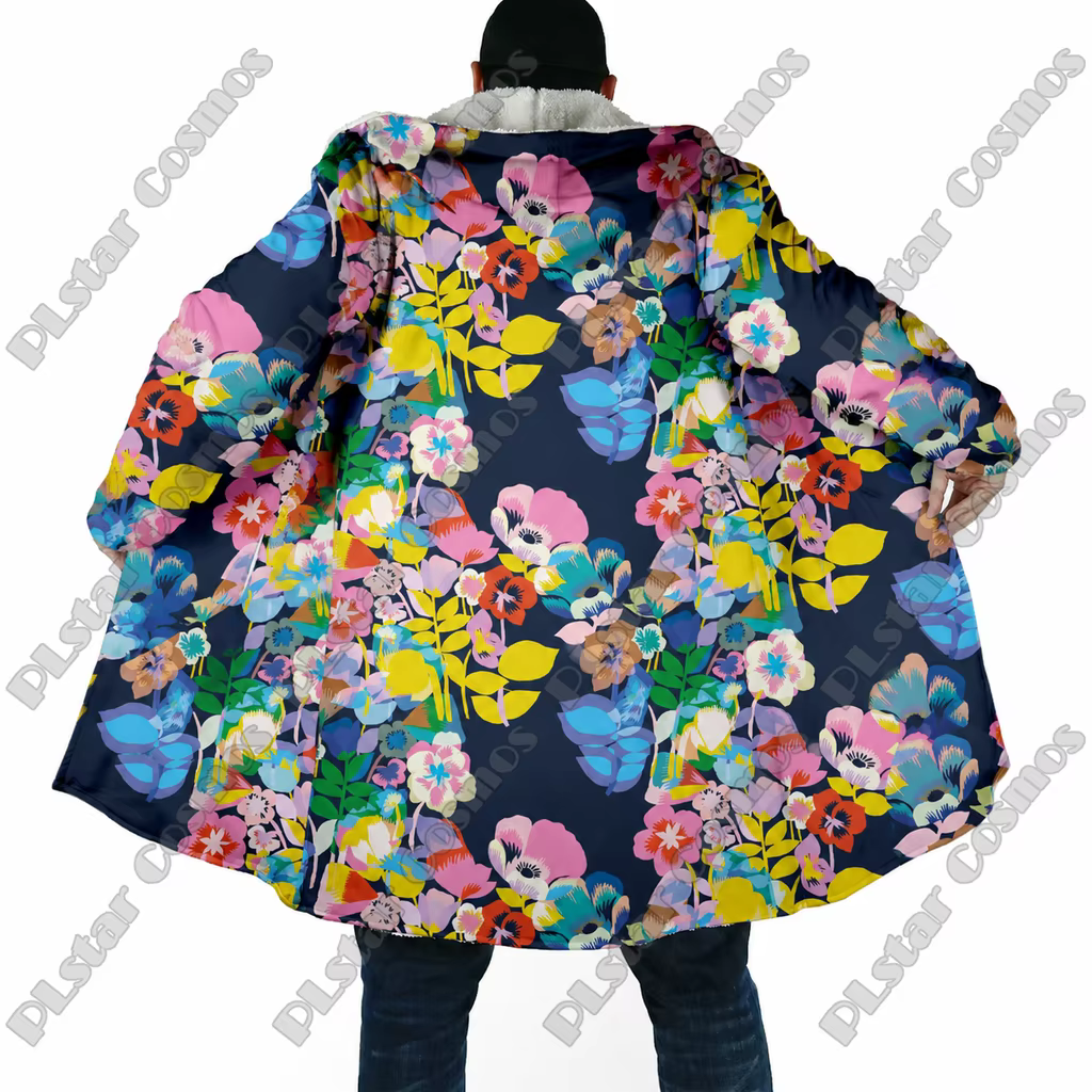 AZ-02 Chaqueta polar de pesca con capucha – Abrigo unisex de invierno - imagen 3