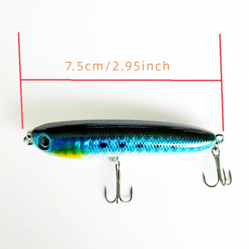 MEGAIMABASS lápiz de superficie pequeño 9142 para pesca - imagen 3