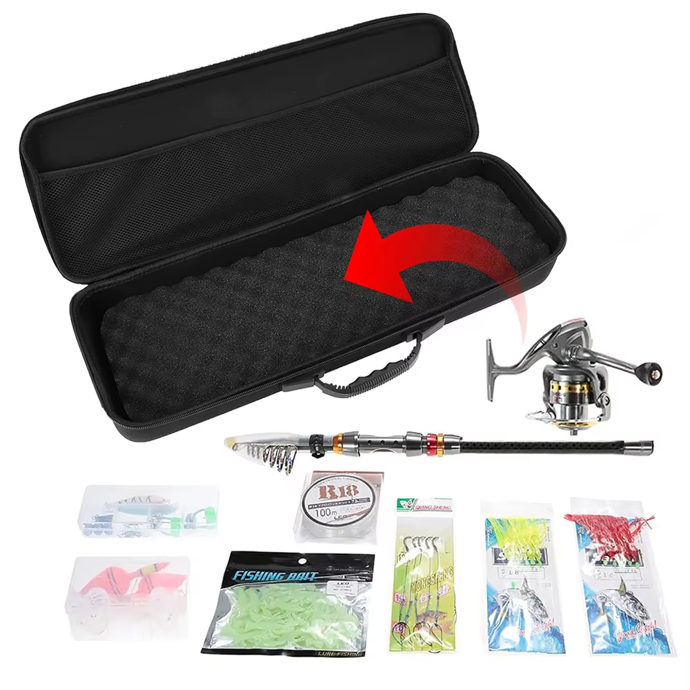 Estuche rígido EVA impermeable para aparejos de pesca - imagen 4