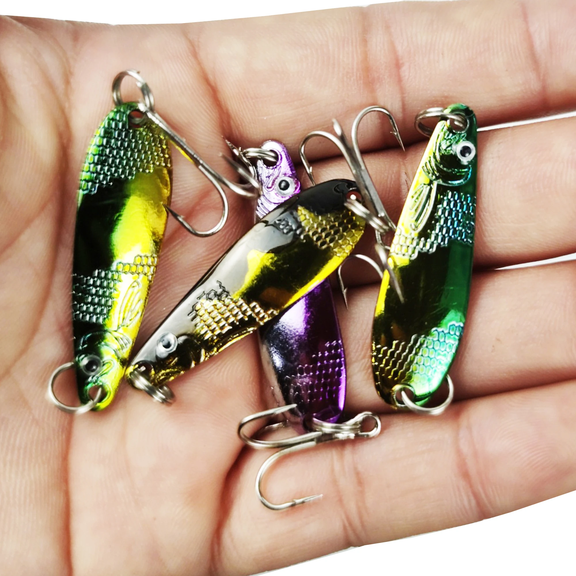 FREE FISHER señuelos tipo cuchara y spinnerbait para lubina - imagen 3