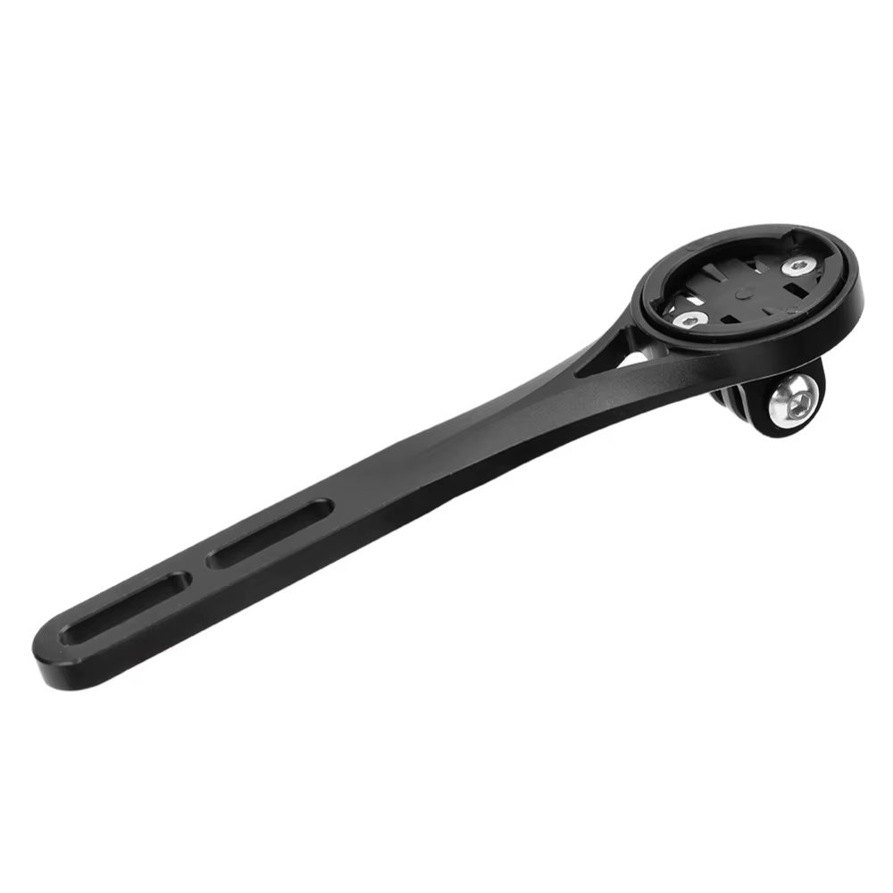 Soporte Ciclocomputador Aluminio 143mm para Manillar Negro - imagen 3