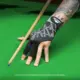 Guantes de billar mano izquierda tres dedos con punteras expuestas - imagen 2