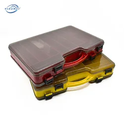 Caja de aparejos pesca doble cara para carpa
