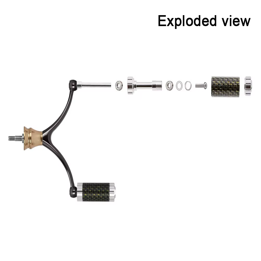 Carrete Giratorio Sanlike en Aluminio Ultraligero – Pesca de Mar - imagen 4