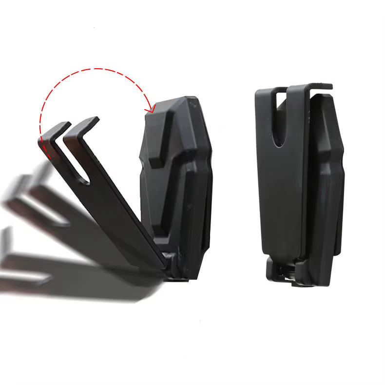 Gancho de pared plegable para bicicleta con soporte para candado - imagen 2