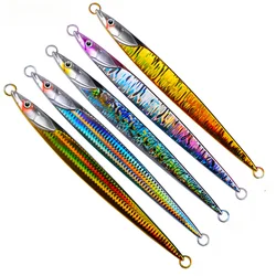 Señuelo jig de plomo largo alcance para pesca en agua salada