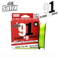 Sufix G-Core X9 – Línea trenzada de 9 hebras para pesca