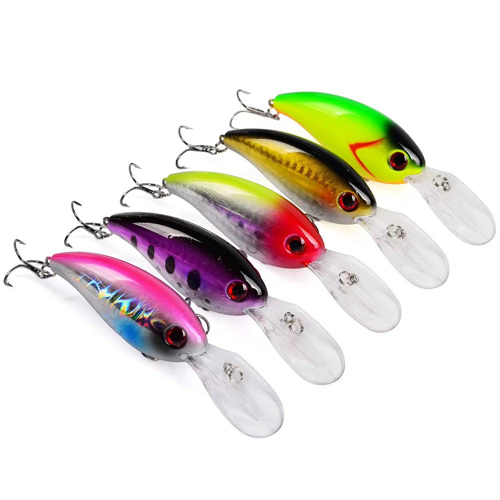 Crankbait 100mm 14g labio largo para agua salada - imagen 2