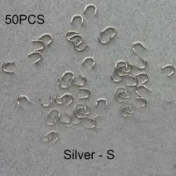 Clevises de latón giratorios con giro suave, plateados/dorados