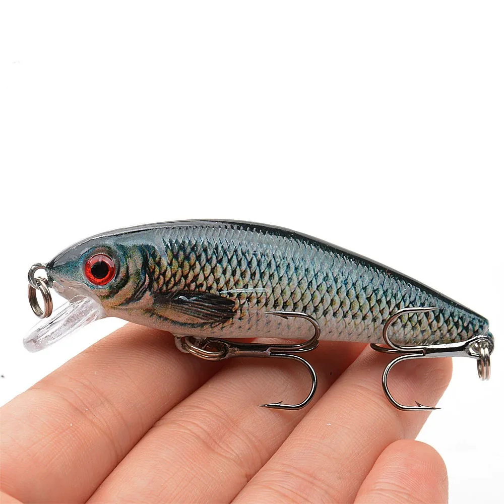 Wobblers Minnow para lubina y perca, acción Jerkbait - imagen 3