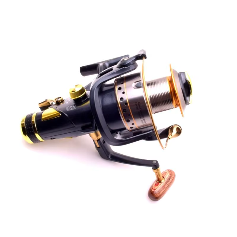 Carrete metálico giratorio de tambor rodillo para pesca polivalente - imagen 3