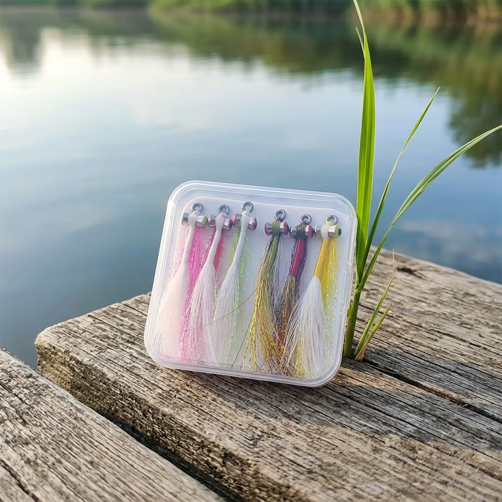Señuelos Mosca Clouser Minnow para agua dulce y salada