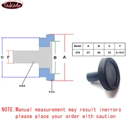 TAKEDO Anillo Aluminio Varilla de Carpa – Reparación del Bobinado