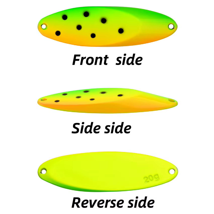 Señuelo cuchara con lentejuelas – Wobblers Spinner - imagen 2