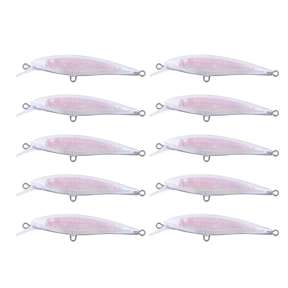 Minnow Jerkbait Wobbler duro transparente para bricolaje - imagen 3