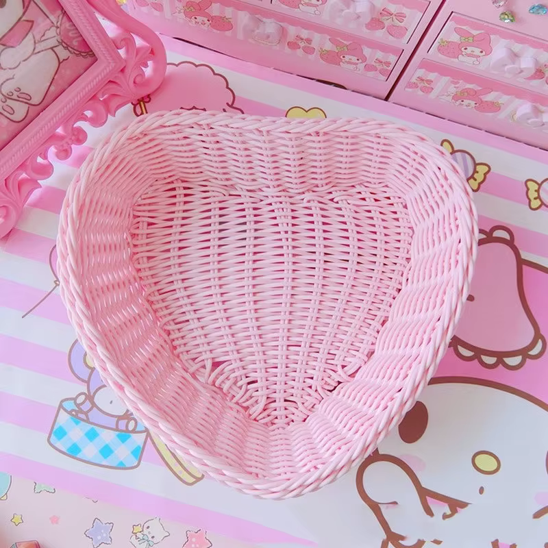 Cesta Forma Corazón – Almacenamiento Hogar - imagen 5