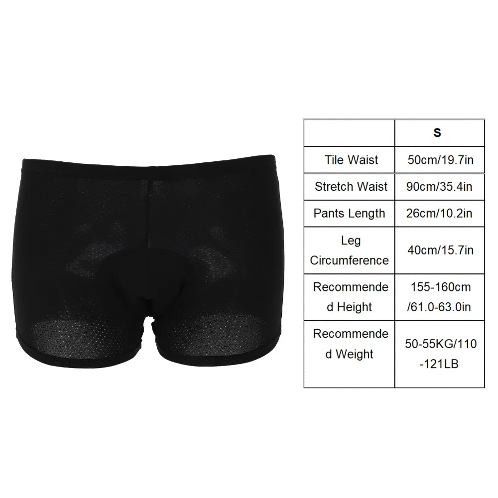 Pantalones cortos de ciclismo en uso sobre bicicleta de montaña