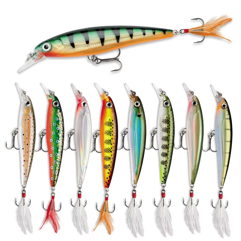 Wobbler Flotante 70mm para Trucha - Swimbait 3D duro para agua dulce - imagen 2