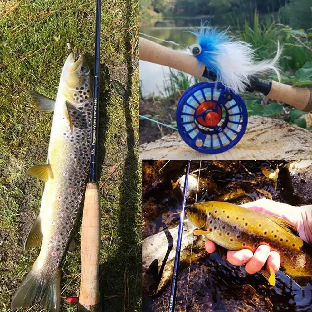 Kit de pesca con mosca Ninfa: acción media-rápida y carrete - imagen 4