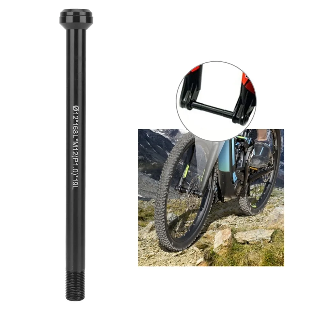 Eje pasante bicicleta de aluminio tipo espiga para horquilla trasera - imagen 5