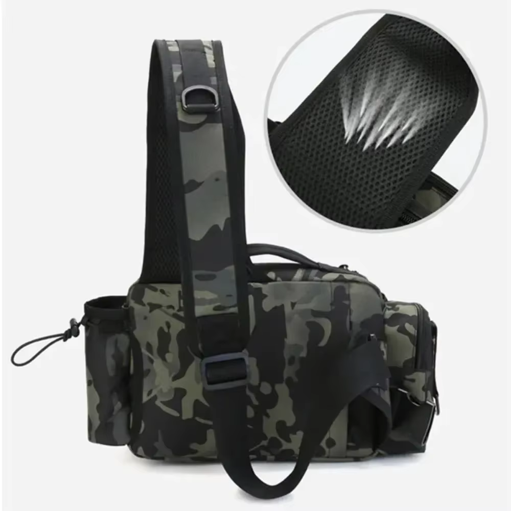 Bolsa de pesca 2 en 1 – Bandolera y riñonera para señuelos - imagen 2