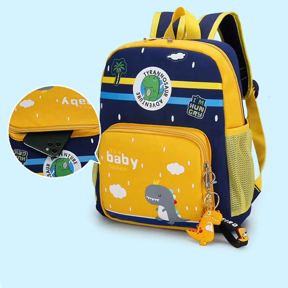Mochila infantil de dinosaurio, ligera e impermeable para preescolar - imagen 4